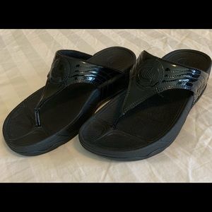 FitFlop Walkstar 3 Black Patent - Size 6